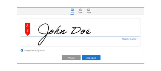 signer un pdf